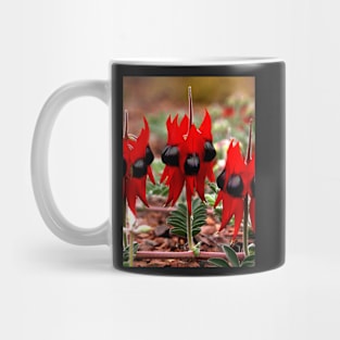 Spring in the Outback: Sturt's Desert Pea Mug